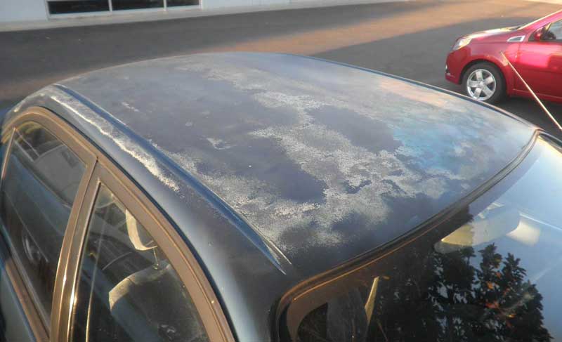 رفع آفتاب سوختگی بدنه خودرو - کلینیک تخصصی دیتیلینگ نانو کالر