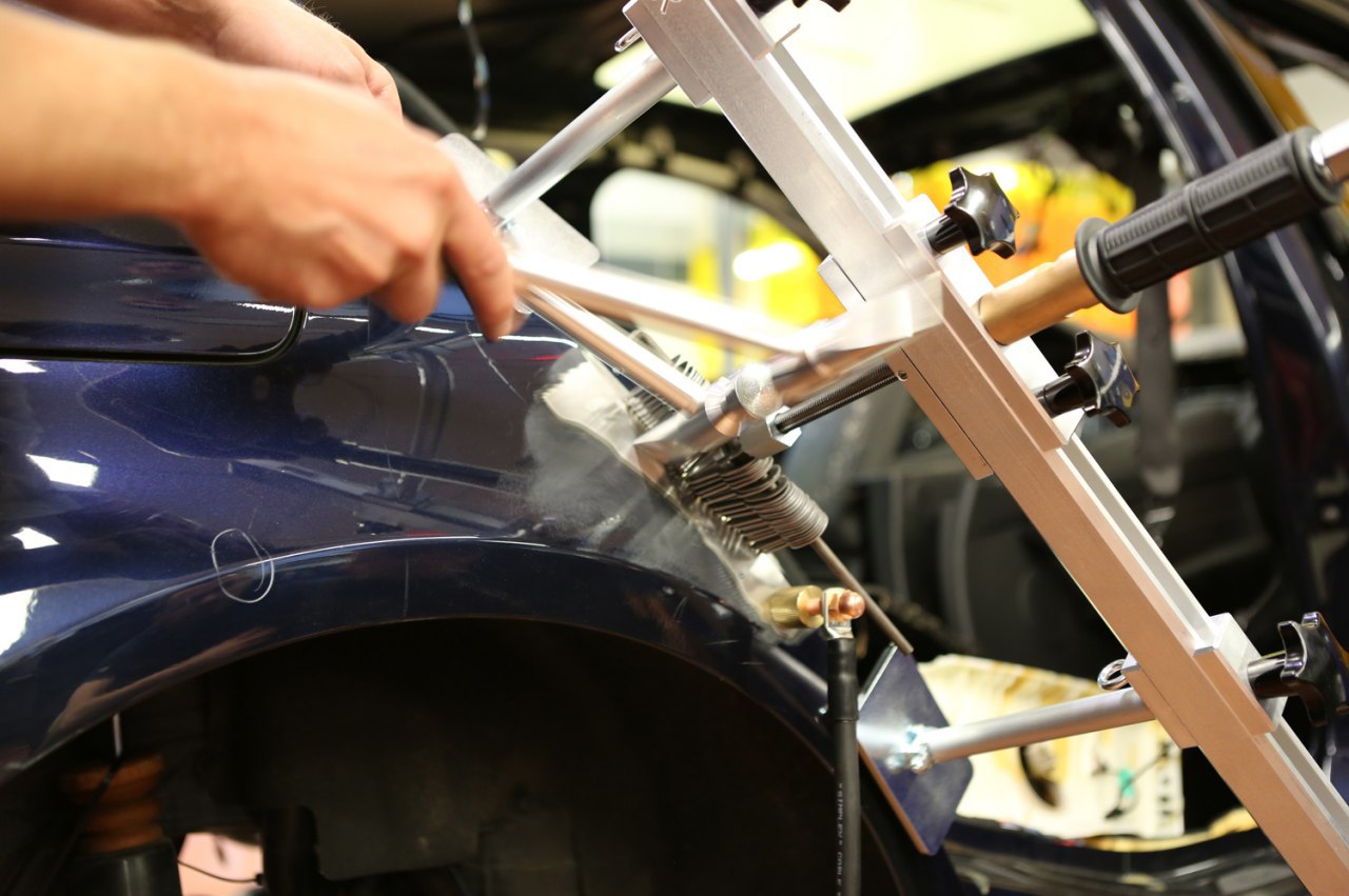 صافکاری بدون رنگ PDR